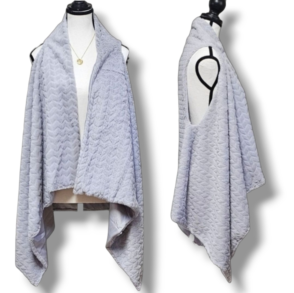 MARCUS ADLER NEW YORK | FAUX FUR WRAP VEST - NWT!